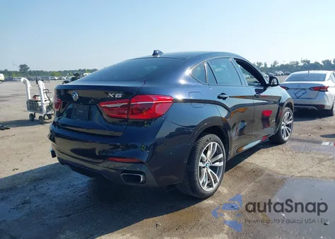 2015 BMW X6 xDrive50I z USA, uszkodzony, nr VIN 5UXKU6C56F0F93848
